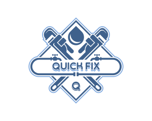 Fix Plumbing Tap logo design