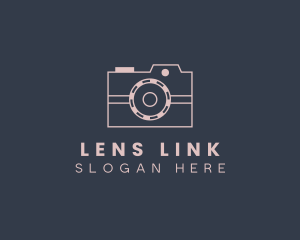 Studio Camera Lens logo design