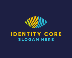 Abstract Eye Identity Optical logo