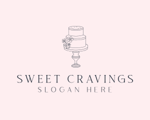 Wedding Cake Bakery logo design