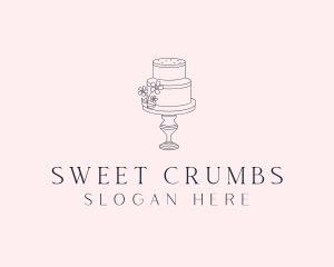 Wedding Cake Bakery logo design