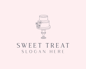 Wedding Cake Bakery logo design