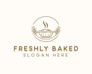 Wheat Pie Baking logo design