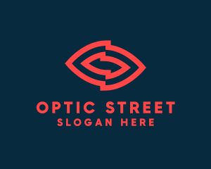 Generic Eye Optical logo design