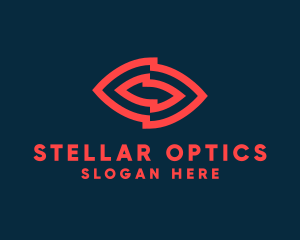 Generic Eye Optical logo design