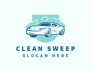 Clean Automotive Wash logo design