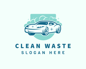 Clean Automotive Wash logo design