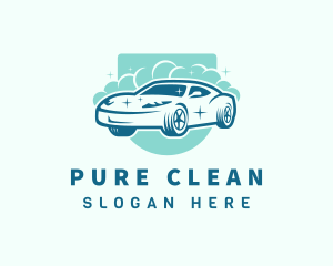 Clean Automotive Wash logo design