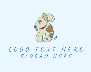 Cute Puppy Pet logo