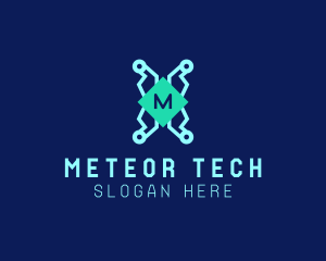 Tech Circuitry Technician   logo design