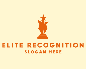 Orange Star Award  logo design