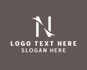 Generic Stylish Company Letter N logo