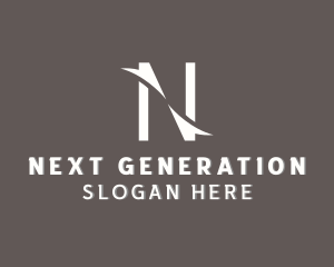 Generic Stylish Company Letter N logo design