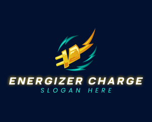 Thunder Power Plug logo design