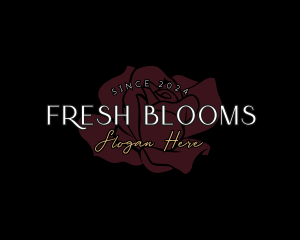 Bloom Rose Beauty logo design