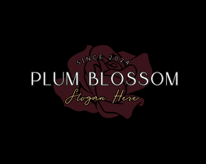 Bloom Rose Beauty logo design