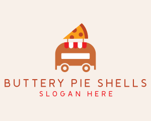 Pizza Food Truck logo design