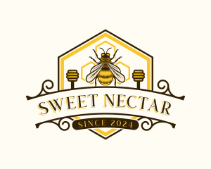 Honey Bee Apiary logo design