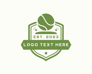 Tennis Ball Sports Team logo