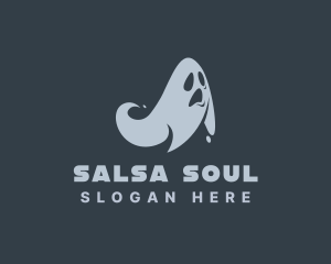 Scary Horror Ghost  logo