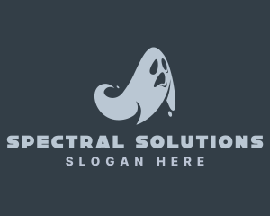 Scary Horror Ghost  logo