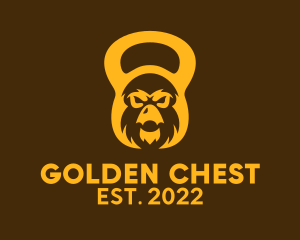 Golden Eagle Fitness Gym  logo design