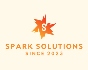 Spark Electrical Power Energy logo design