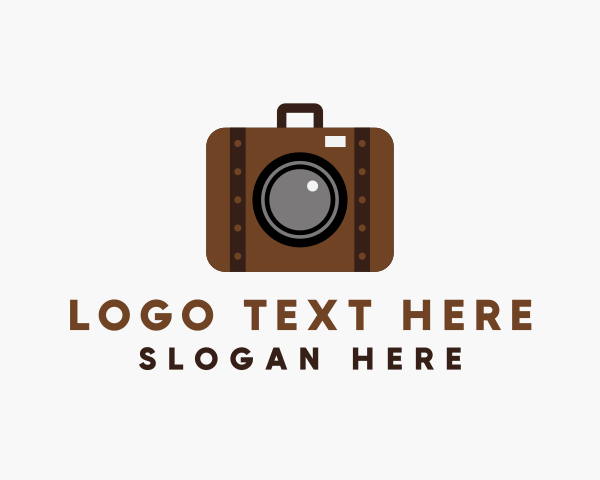 Suitcase logo example 4