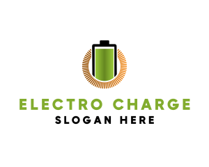 Green Energy Battery Charge logo