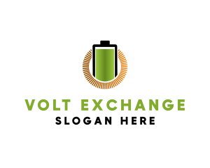 Green Energy Battery Charge logo