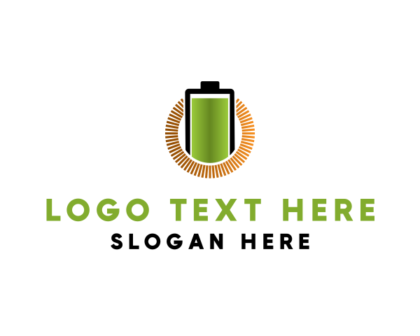 Charging logo example 1