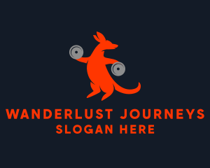 Strong Fitness Kangaroo Logo
