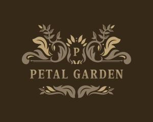 Flower Wedding Event logo design