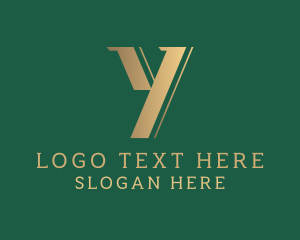 Upscale Studio Letter Y Logo