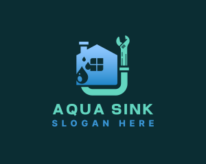 Water Droplet Plumbing Home logo