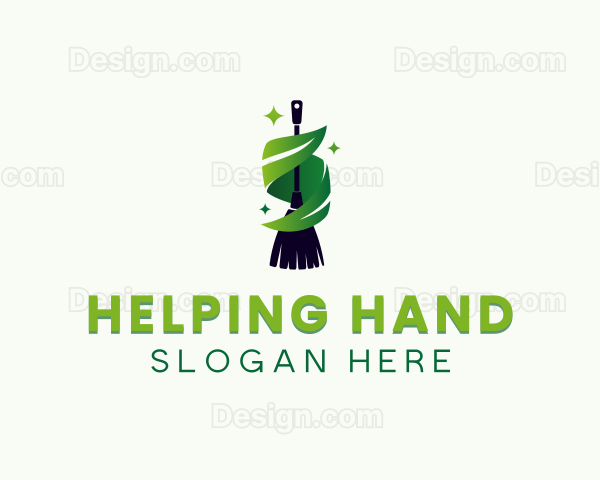 Eco Broom Cleaning Logo