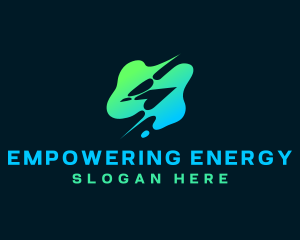 Lightning Power Energy logo design