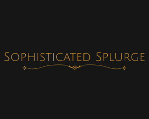 Simple Ornamental Business logo design