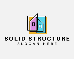 Architecture Building  Structure logo design