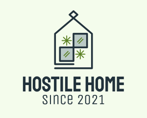 Home Renovation Outline logo design