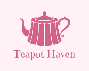 Pink Cake Tea Pot logo