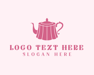 Pink Cake Tea Pot logo