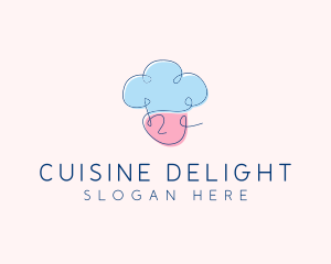 Chef Pastry Baker logo design