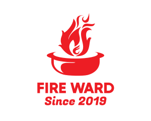 Hot Pot Fire logo design