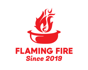 Hot Pot Fire logo design