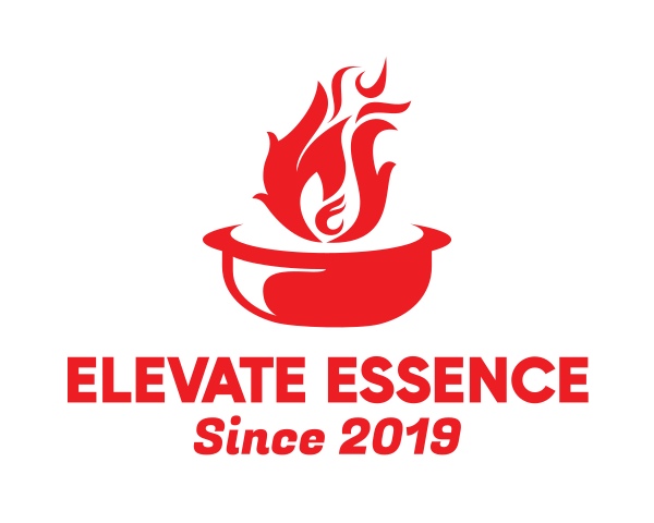 Red Flame logo example 4