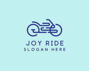 Bike Ride Outline logo