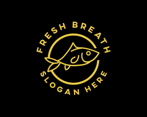 Fish Seafood Restaurant logo design