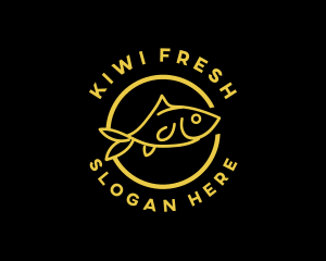 Fish Seafood Restaurant logo design