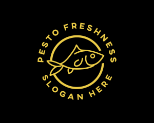 Fish Seafood Restaurant logo design